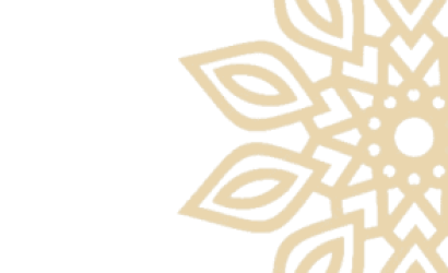 Geometric pattern on black background, half visible.