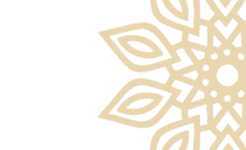 Geometric pattern on black background, half visible.