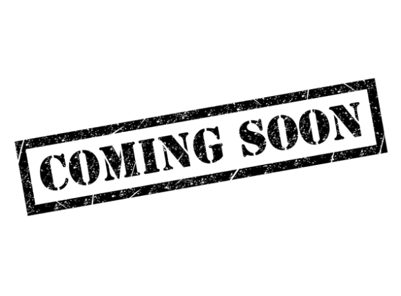 Black diagonal "COMING SOON" stamp on transparent background.